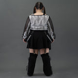 [Plus size] BRAIN DRAIN GIRL SKIRT WITH PANTLEGS