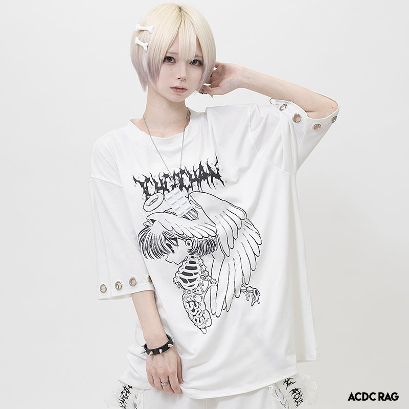 Ribcage Angel Girl T-Shirt