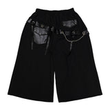 [Plus size] CHAIN WIDE PANTS