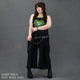 [Plus size] CHAIN WIDE PANTS