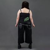 [Plus size] CHAIN WIDE PANTS
