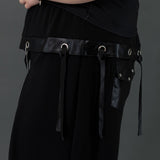 [Plus size] CHAIN WIDE PANTS