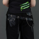 [Plus size] CHAIN WIDE PANTS