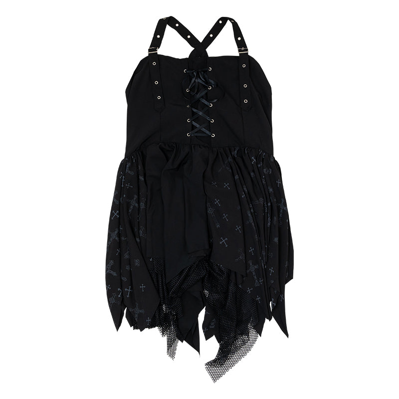 CROSS DRESS PLUS SIZE ACDC RAG CROSS DRESS PLUS SIZE ACDC RAG