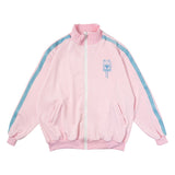 Blood Pack/Pill Bottle Jersey Jacket Pastel Pink/Pastel Blue (Men Ver.)