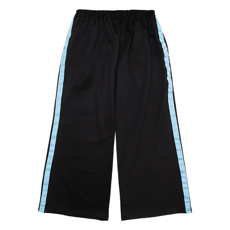 Safe Jersey Pants Black/ Pastel Blue Plus Size