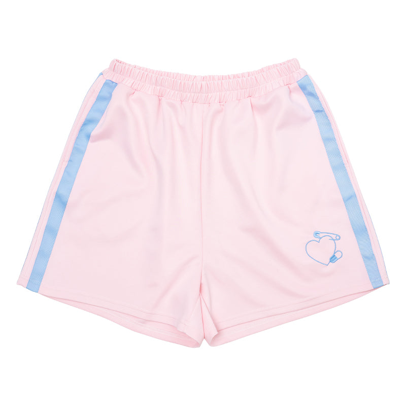 Safe Jersey Short Pants Pastel Pink/Pastel Blue Plus Size
