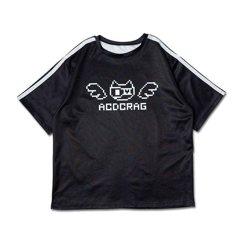 Dot Cat T-Shirt BK – ACDC RAG