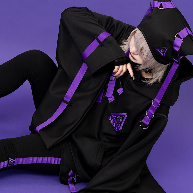 UZURAI KIMONO JACKET PURPLE