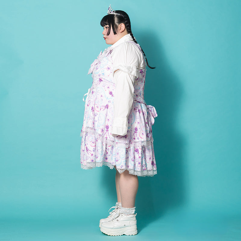 Sweet♡Magical Unicorn Dress PU Plus Size 