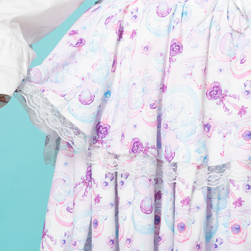 Sweet♡Magical Unicorn Dress PU Plus Size 