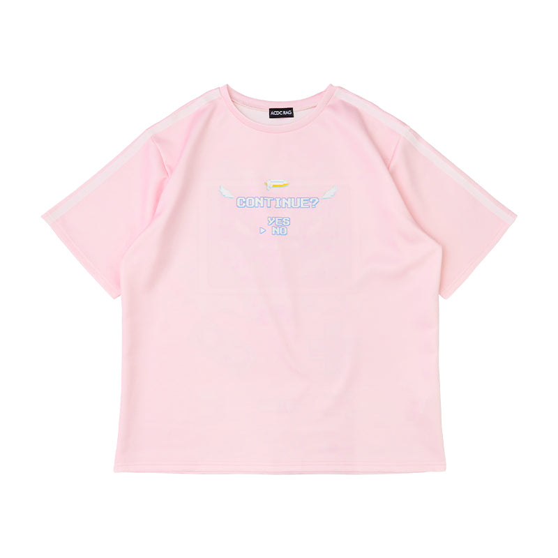 GAME OVER T-SHIRT PINK – ACDC RAG