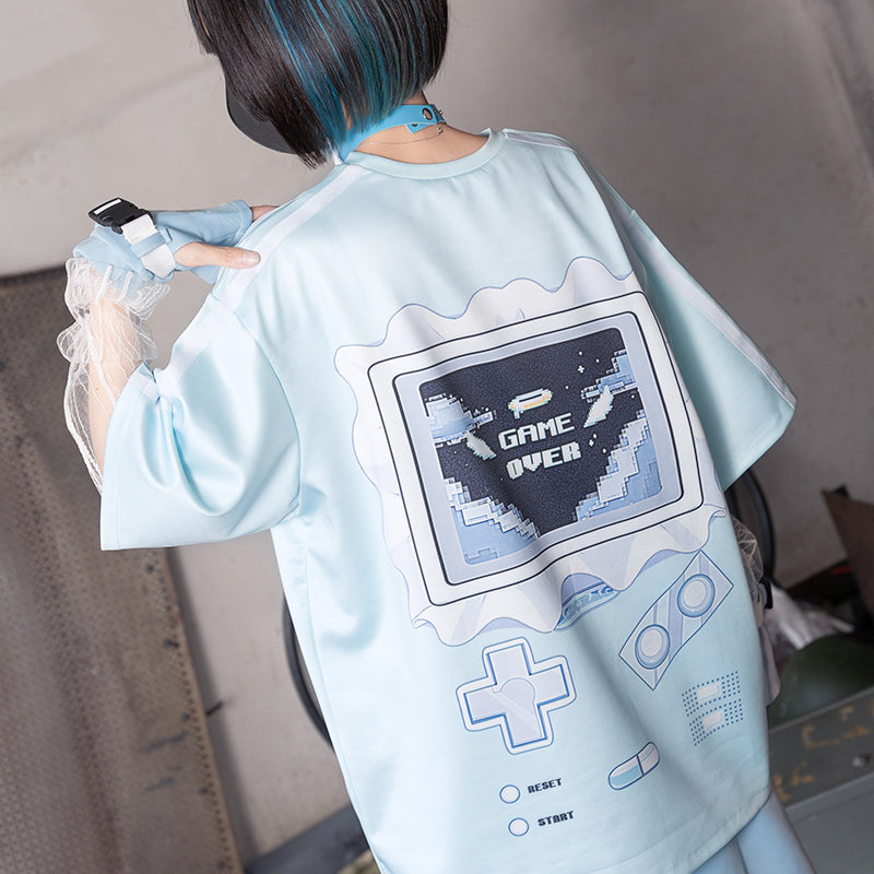 I read an image to a gallery viewer, Game Over T-Shirt