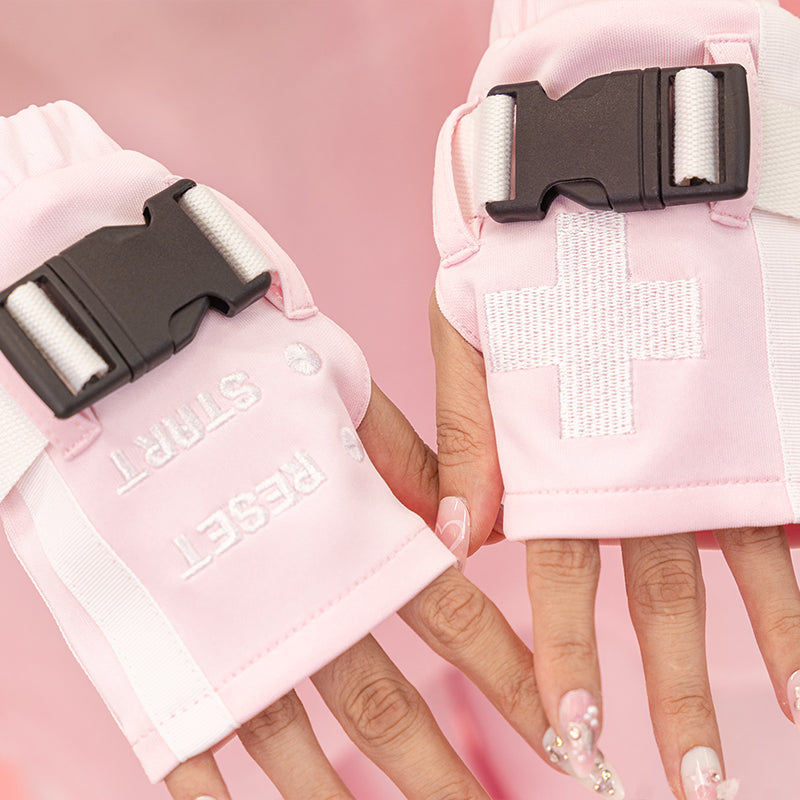 GAME OVER GLOVES PINK