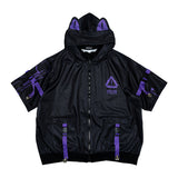 ERROR CODE JACKET PURPLE SHORT SLEEVES