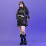 ERROR CODE JACKET PURPLE SHORT SLEEVES