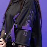 ERROR CODE JACKET PURPLE SHORT SLEEVES