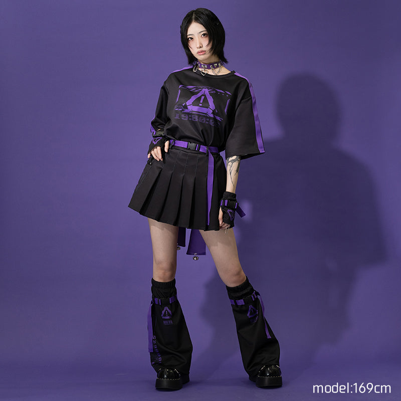 ERROR CODE レッグウォーマー PURPLE