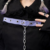 LOVE PUNK APRON PURPLE