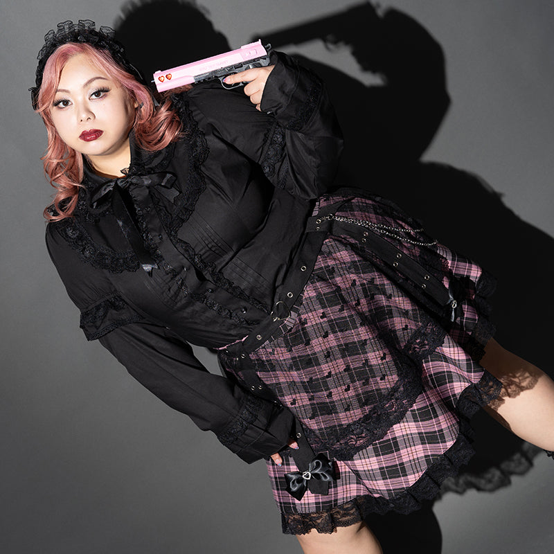 プラスサイズ]LOVE PUNK ミニスカート – ACDC RAG