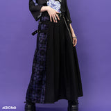 LOVE PUNK LONG SKIRT PURPLE