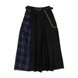 LOVE PUNK LONG SKIRT PURPLE