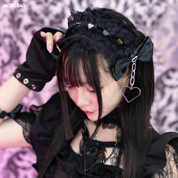 ★ ヘッドドレス LOVE PUNK ヘッドドレス – ACDC RAG