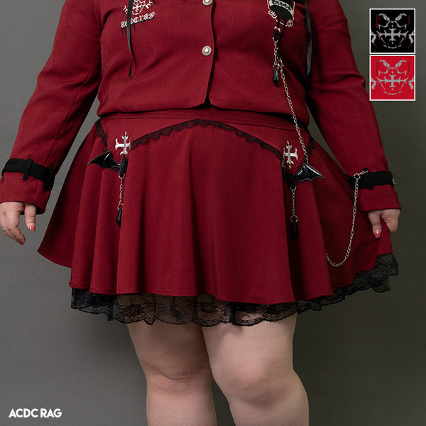 VAMPIRE SKIRT PLUS SIZE – ACDC RAG