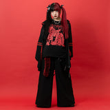 PUNKY BUNNY USAMIMI HOODIE RED