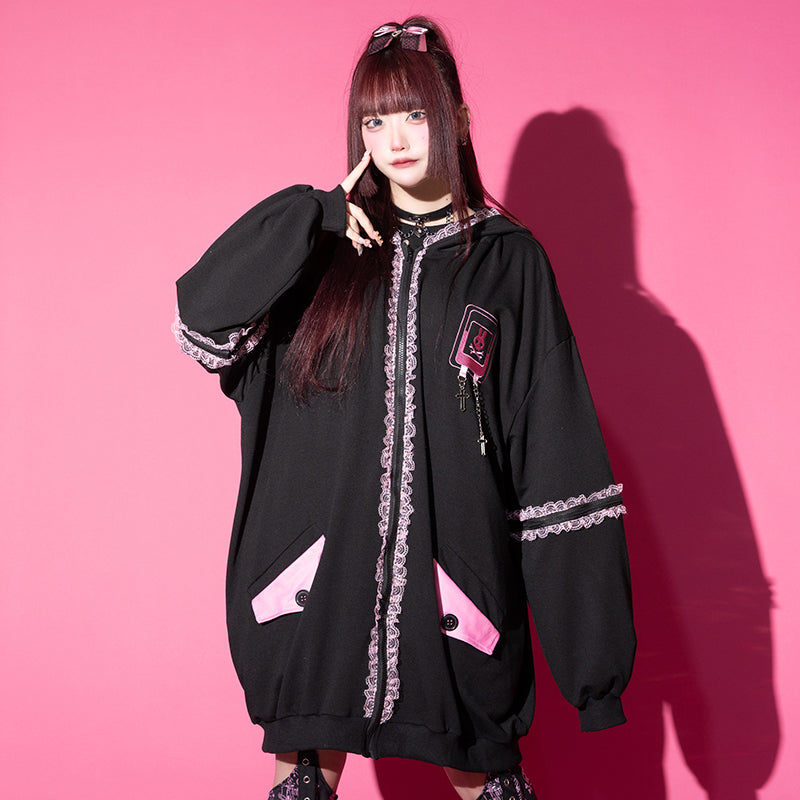PUNKY Bunny Usamimi Hoodie – ACDC RAG