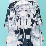 GAME GIRL Hoodie Short Sleeves