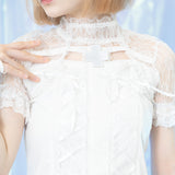 Healing ♡ Heart Lace T-Shirt