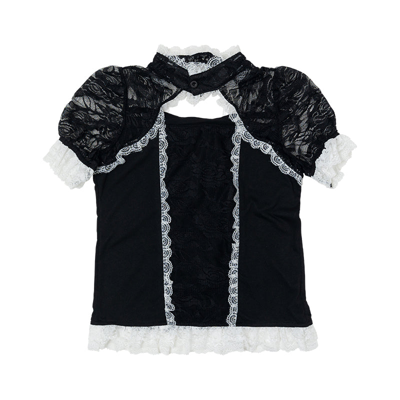 Healing ♡ Heart Lace T-Shirt