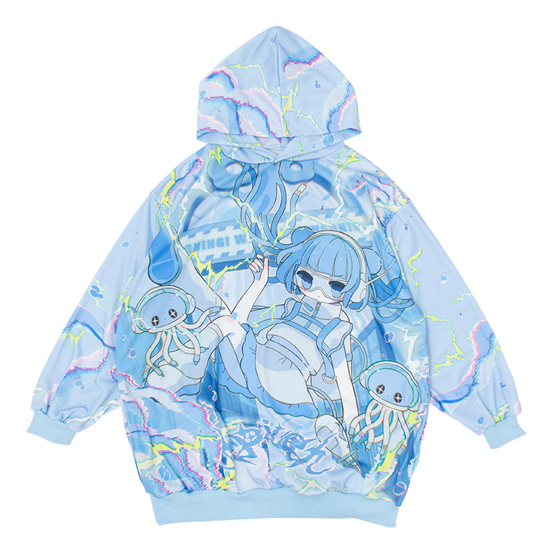 Cyber Jellyfish Hoodie