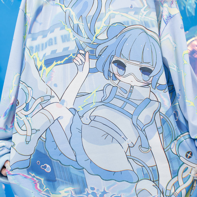 Cyber Jellyfish Hoodie