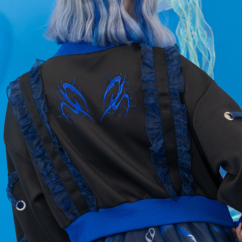 Cyber Octopus Cropped Jacket