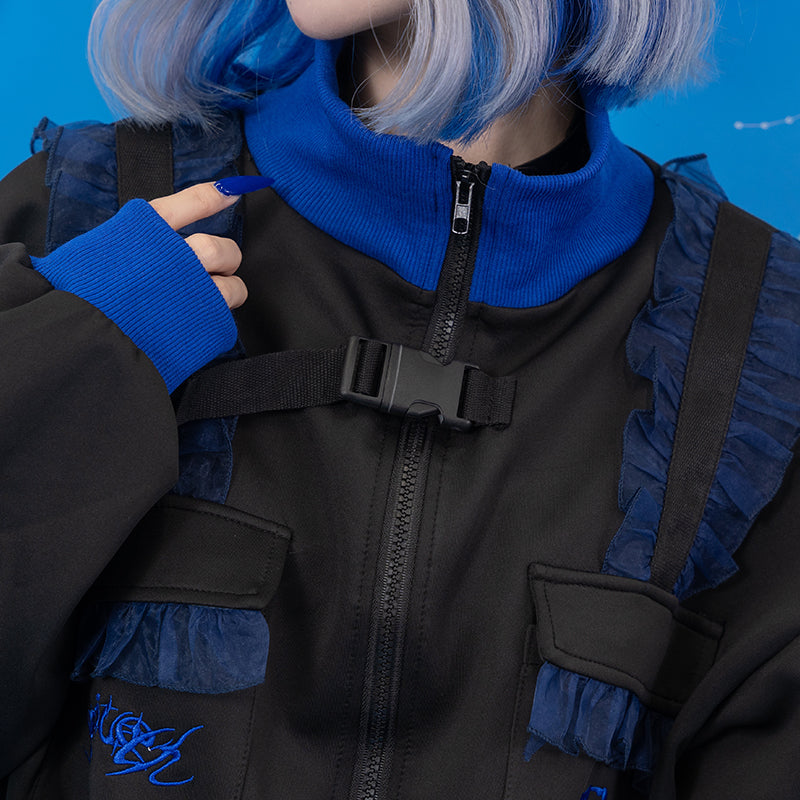 Cyber Octopus Cropped Jacket