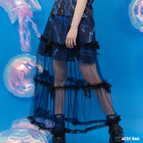 Cyber Octopus Tulle Skirt