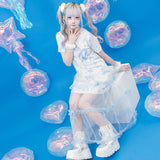 Cyber Jellyfish Tulle Skirt