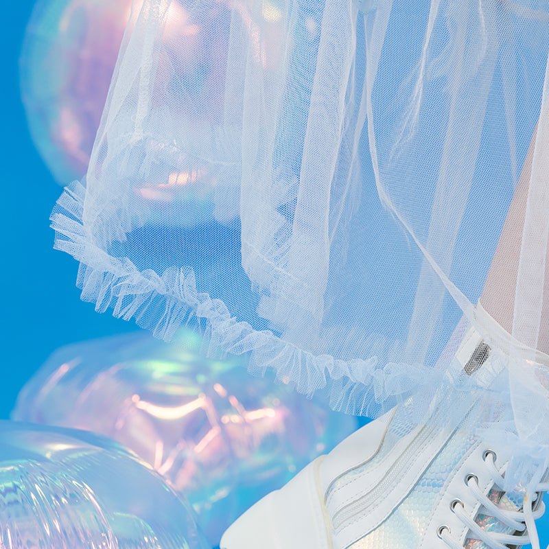 Cyber Jellyfish Tulle Skirt