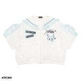ANGEL PUNK SAILOR JACKET with Short Sleeves