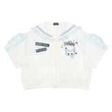 ANGEL PUNK SAILOR JACKET with Short Sleeves