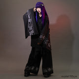 Garakuta Harness Shirt with Kimono Sleeves