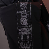 Garakuta Harness Shirt with Kimono Sleeves