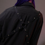 Garakuta Harness Shirt with Kimono Sleeves