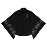 Garakuta Harness Shirt with Kimono Sleeves