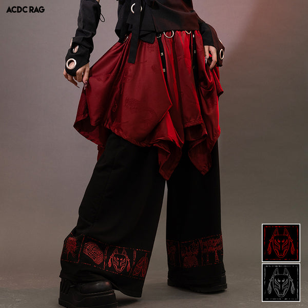 パンツ acuod by chanu Hakama Pants Garakuta Hakama Pants – ACDC RAG