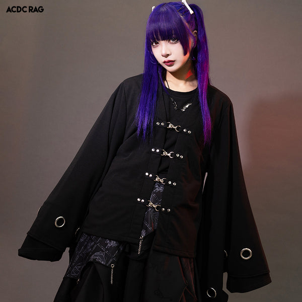 Garakuta Jacket with Kimono Sleeves