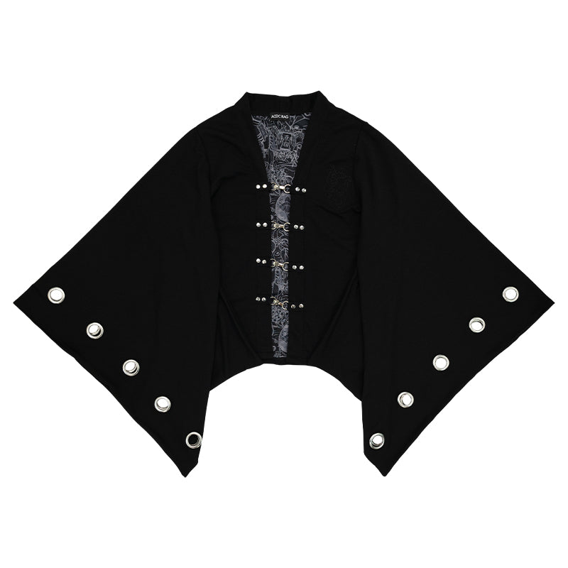 Garakuta Jacket with Kimono Sleeves