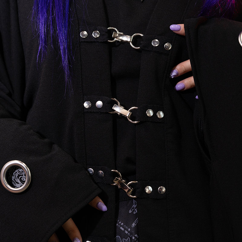 Garakuta Jacket with Kimono Sleeves